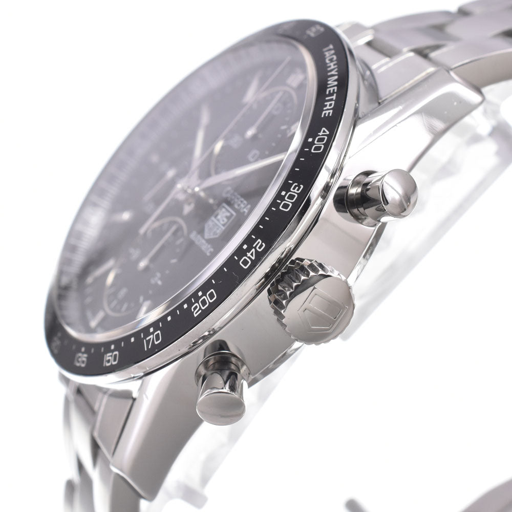 with paper TAG HEUER Carrera CV201E.BA0786 Chronograph Date black Dial Automatic Men's
 Watch M#150785
