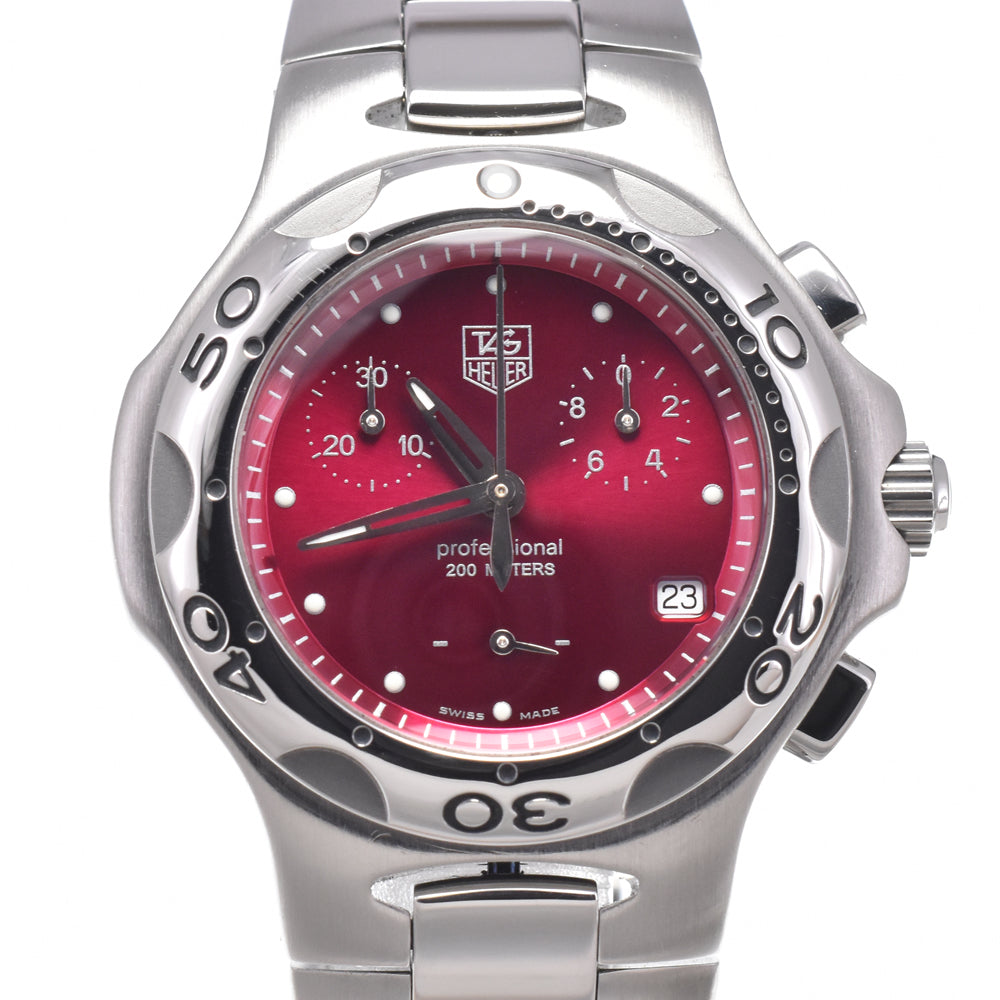 TAG HEUER Kylium CL1213 Chronograph pink Dial Quartz Ladies
 Watch N#150786
