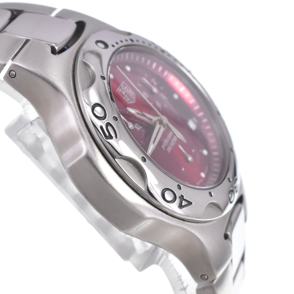 TAG HEUER Kylium CL1213 Chronograph pink Dial Quartz Ladies
 Watch N#150786