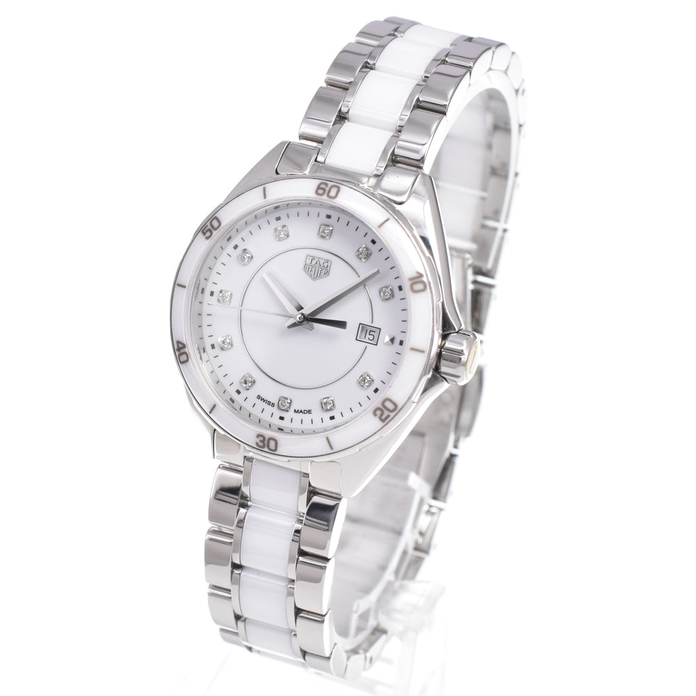with paper TAG HEUER Formula 1 WBJ141AD.BA0974 11P Diamond white Dial Quartz Ladies
 Watch M#150787