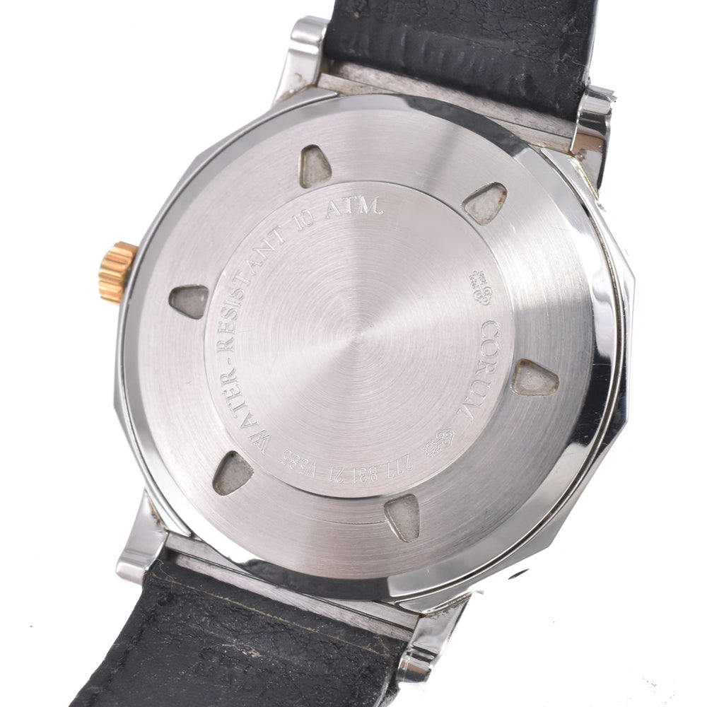 CORUM Admiral's Cup Male 277.831.21 V585 Stainless Steel/YG black Dial Automatic Men's
 Watch M#150788