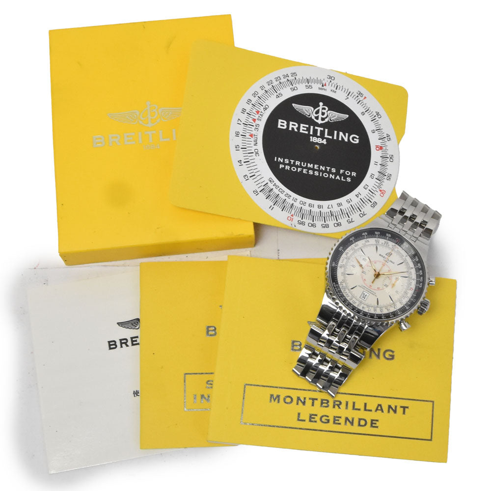 BREITLING Navitimer Montbrillant Legend A23340 Silver Dial Automatic Men's
 Watch M#150790