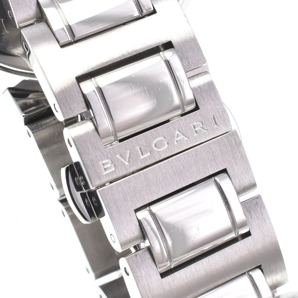 with paper BVLGARI Bvlgari Bvlgari BB38SSCH Chronograph black Dial Automatic Men's
 Watch M#150797