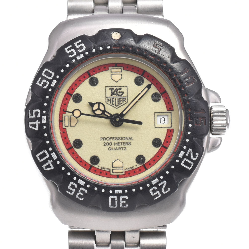 TAG HEUER Formula 1 WA1411 Date Ivory Dial Quartz Ladies
 Watch M#150798