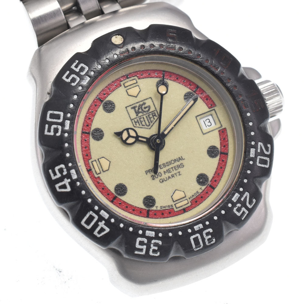 TAG HEUER Formula 1 WA1411 Date Ivory Dial Quartz Ladies
 Watch M#150798