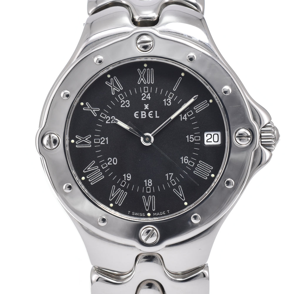 EBEL Sports wave E9187632 Date black Dial Quartz Unisex
 Watch N#150803