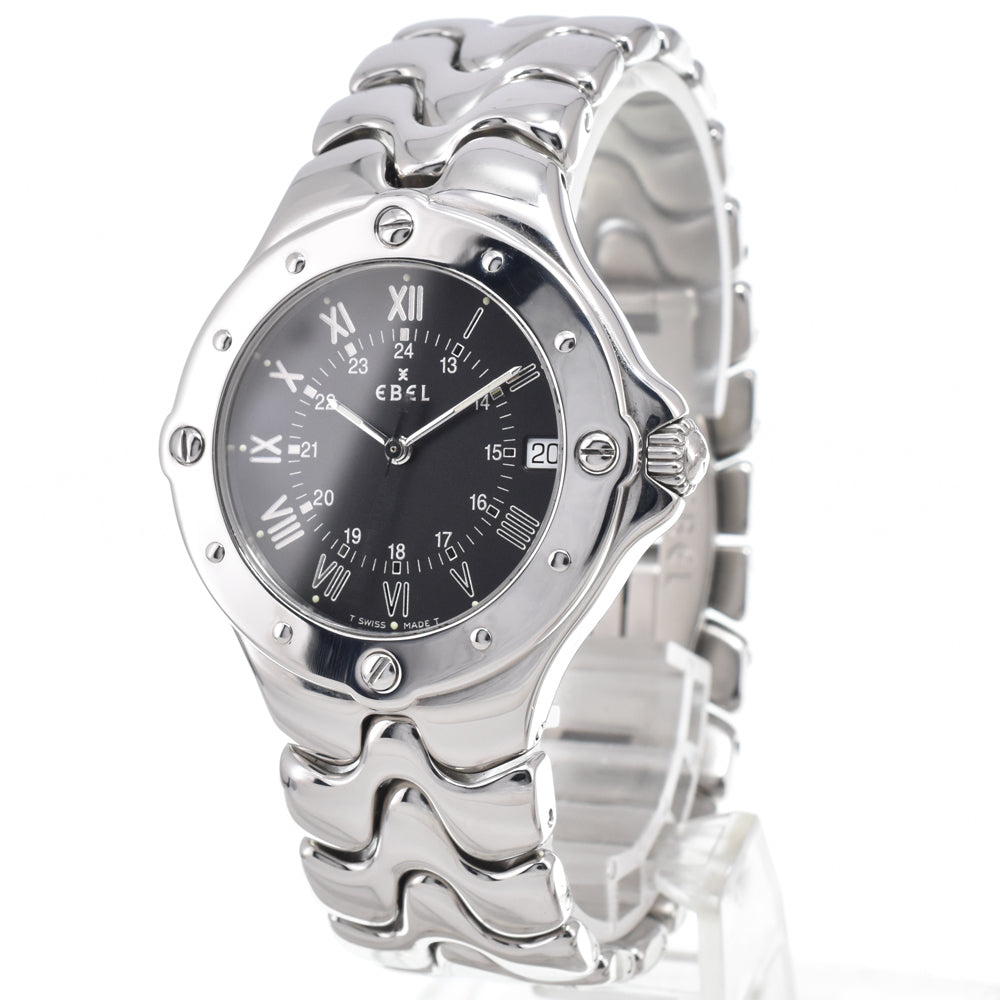 EBEL Sports wave E9187632 Date black Dial Quartz Unisex
 Watch N#150803