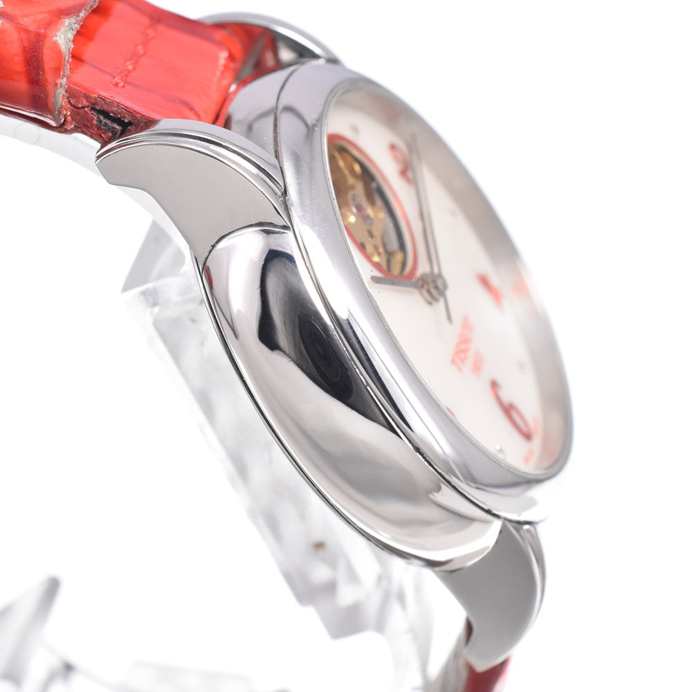 TISSOT Lady heart T050207 see-through back White shell Dial Automatic Ladies
 Watch L#150804