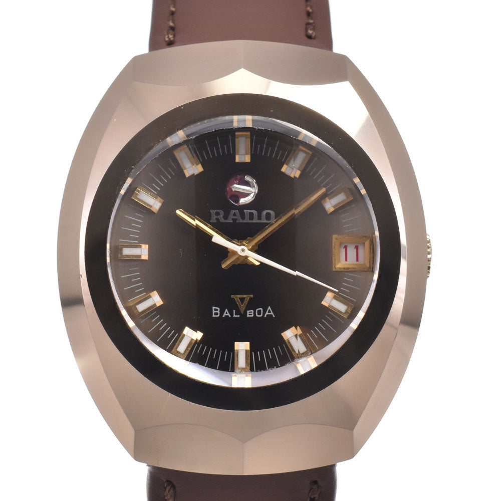 RADO Balboa Carbide Case Brown Dial Automatic Men's
 Watch M#150812