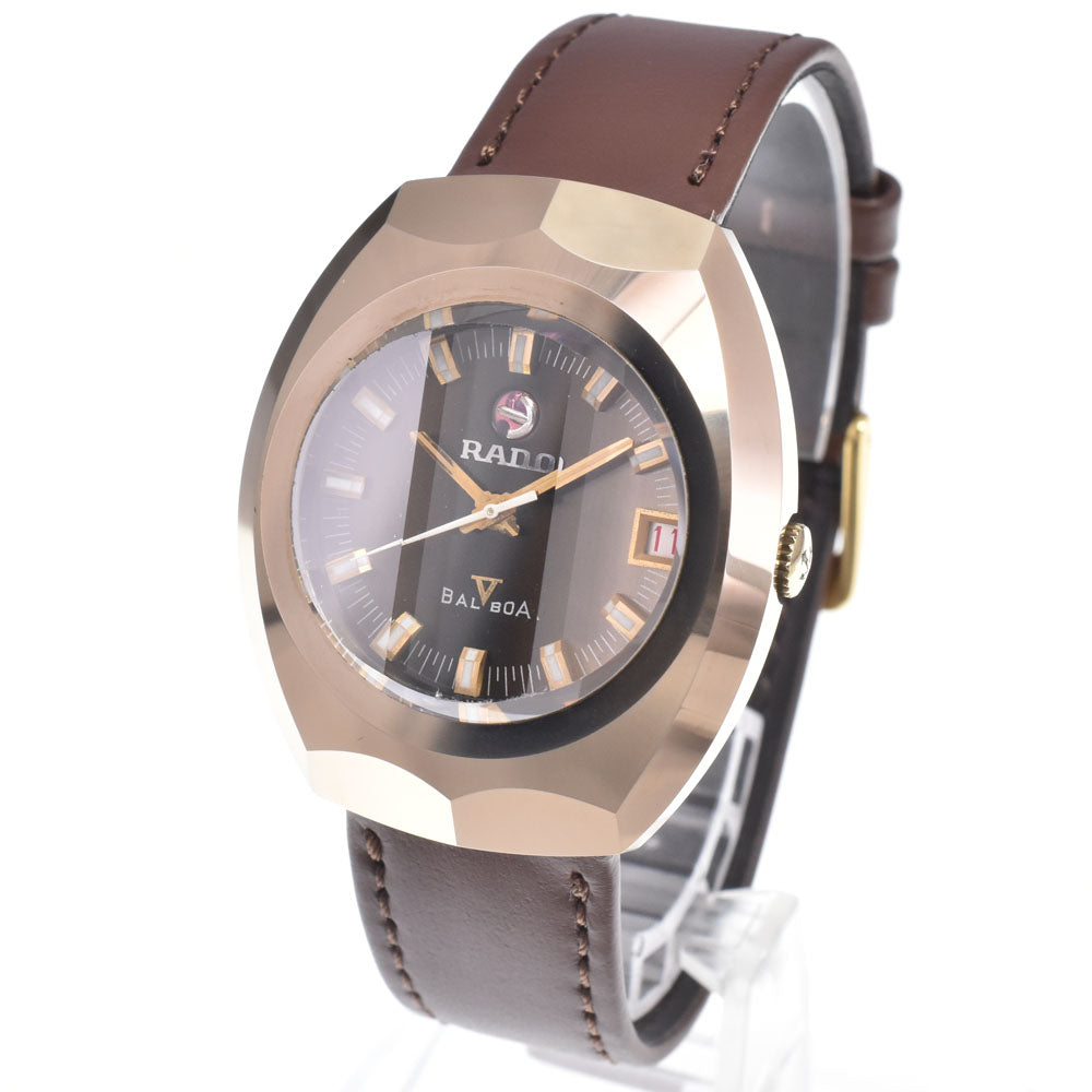 RADO Balboa Carbide Case Brown Dial Automatic Men's
 Watch M#150812