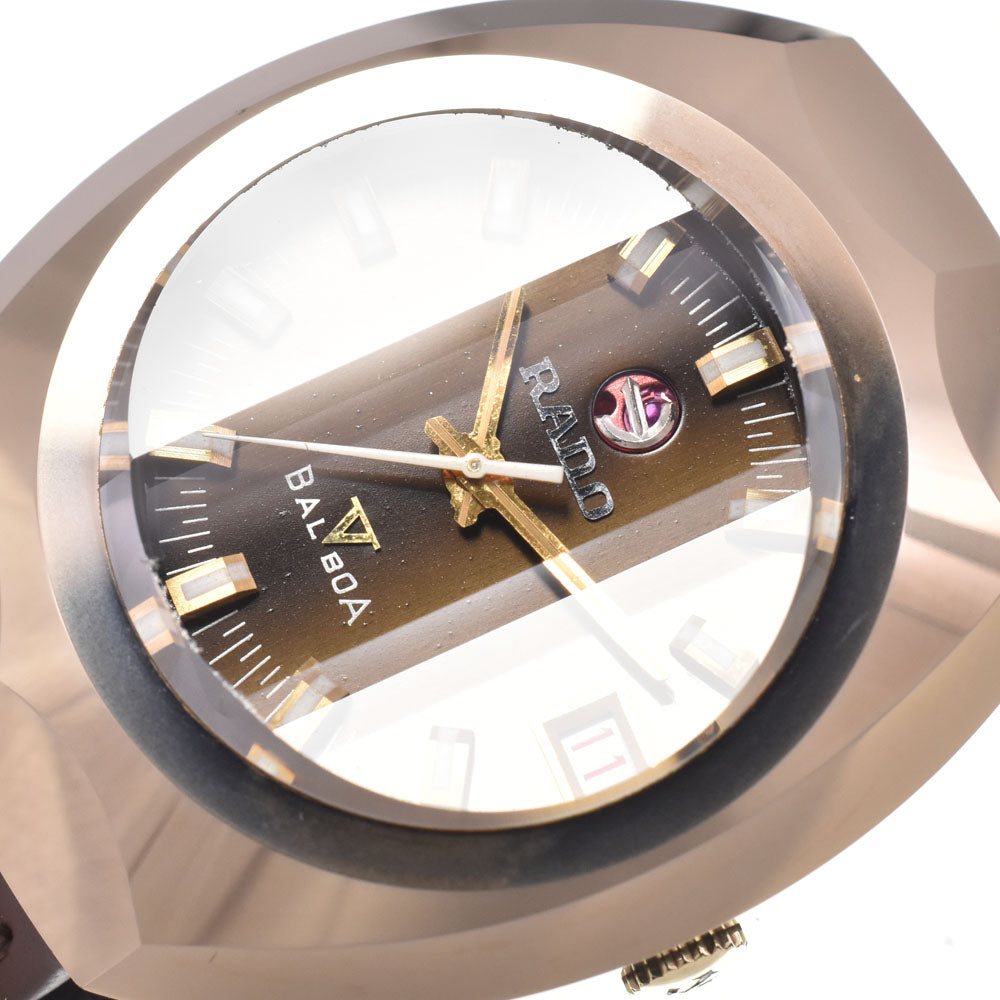 RADO Balboa Carbide Case Brown Dial Automatic Men's
 Watch M#150812