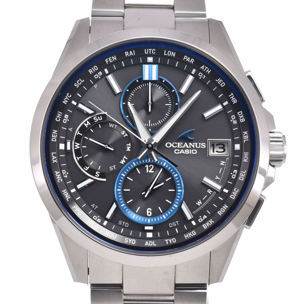 CASIO Oceanus Classic Line OCW-T2600-1AJF black Dial Radio Sync Solar Men's
 Watch M#150813
