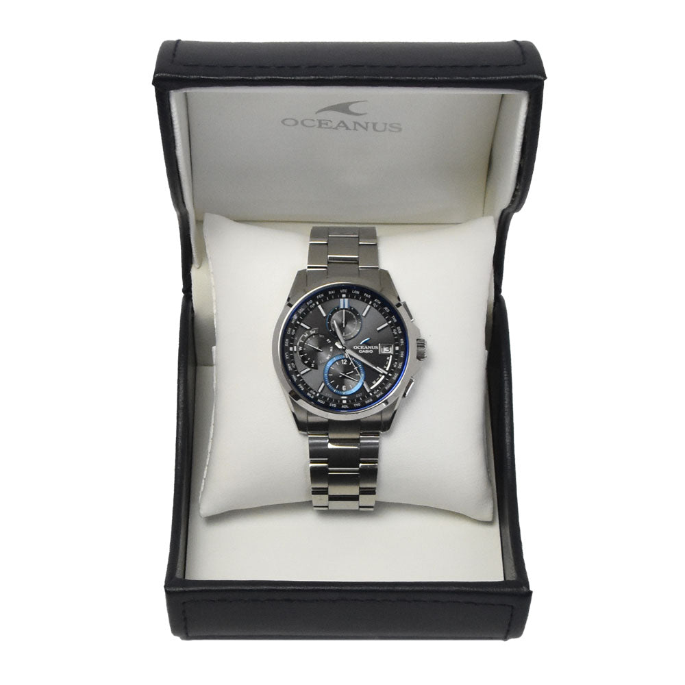 CASIO Oceanus Classic Line OCW-T2600-1AJF black Dial Radio Sync Solar Men's
 Watch M#150813