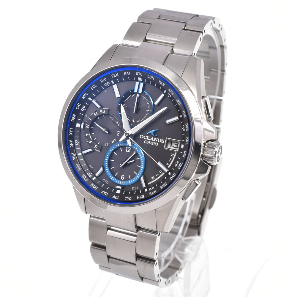 CASIO Oceanus Classic Line OCW-T2600-1AJF black Dial Radio Sync Solar Men's
 Watch M#150813