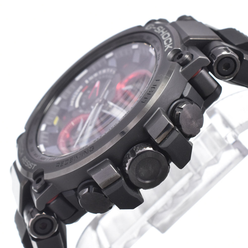 with paper CASIO G-SHOCK MT-G MTG-B1000B-1AJF black Dial Radio Sync Solar Men's
 Watch M#150816