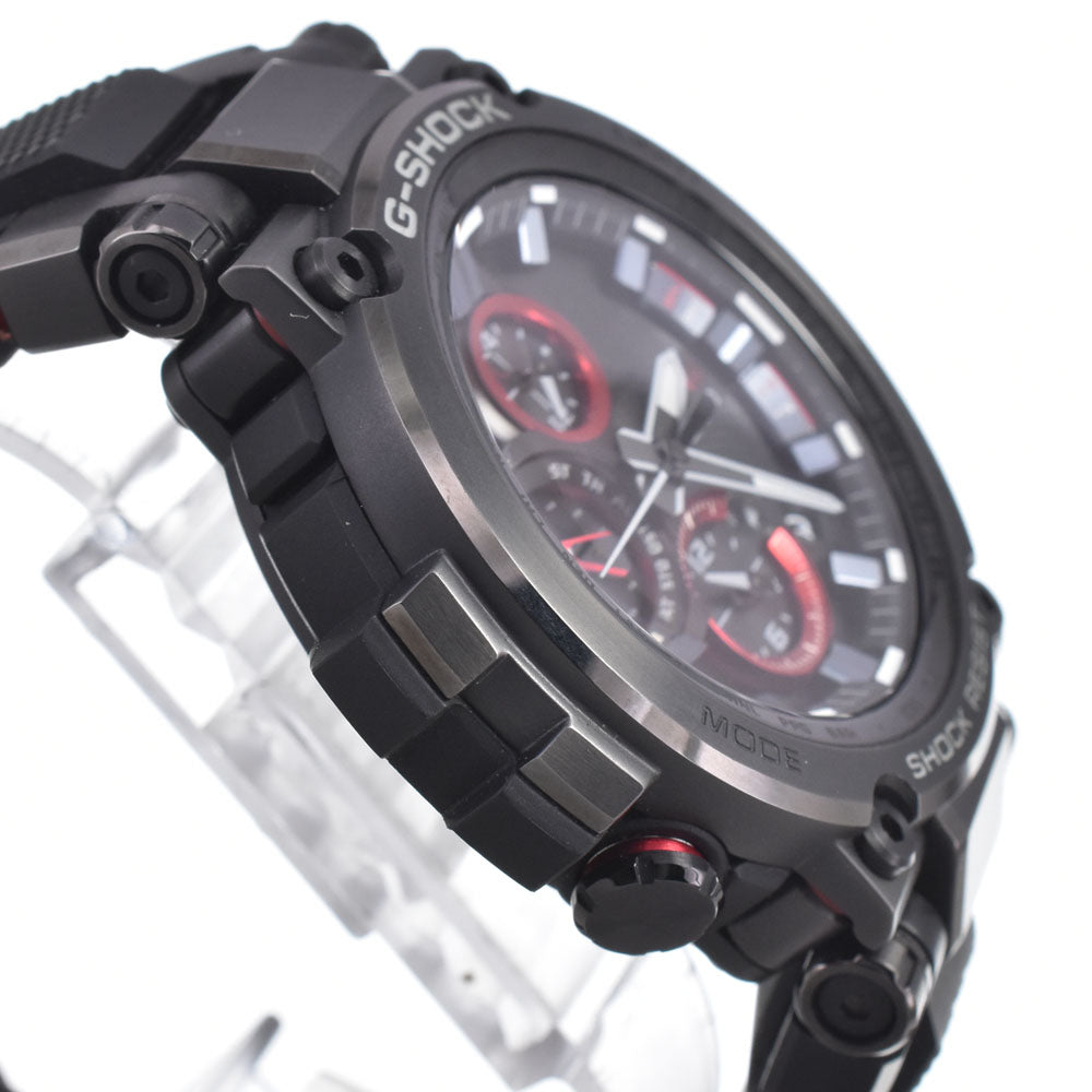 with paper CASIO G-SHOCK MT-G MTG-B1000B-1AJF black Dial Radio Sync Solar Men's
 Watch M#150816