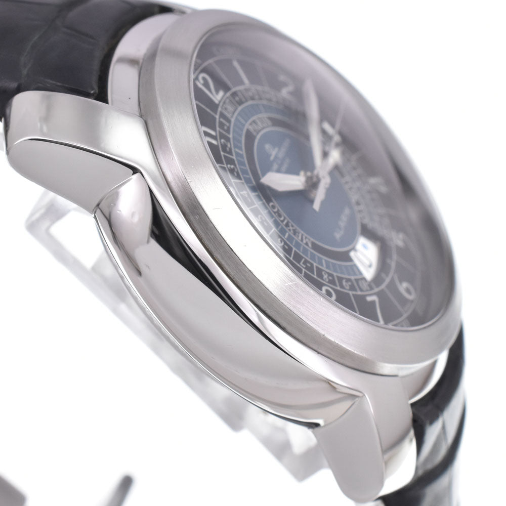 with paper Baume & Mercier Capeland GMT Alarm M0A08153 Date black Dial Automatic Men's
 Watch L#150818