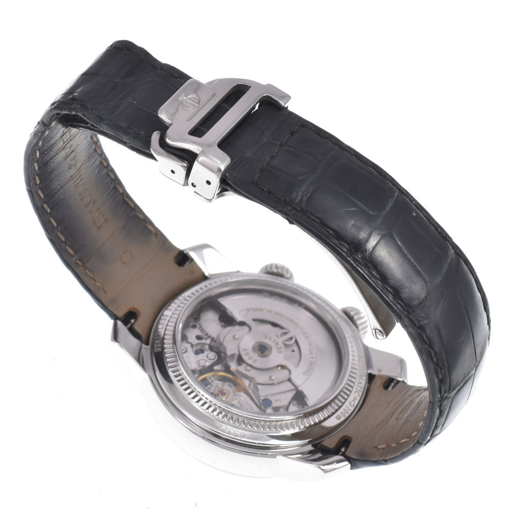 with paper Baume & Mercier Capeland GMT Alarm M0A08153 Date black Dial Automatic Men's
 Watch L#150818