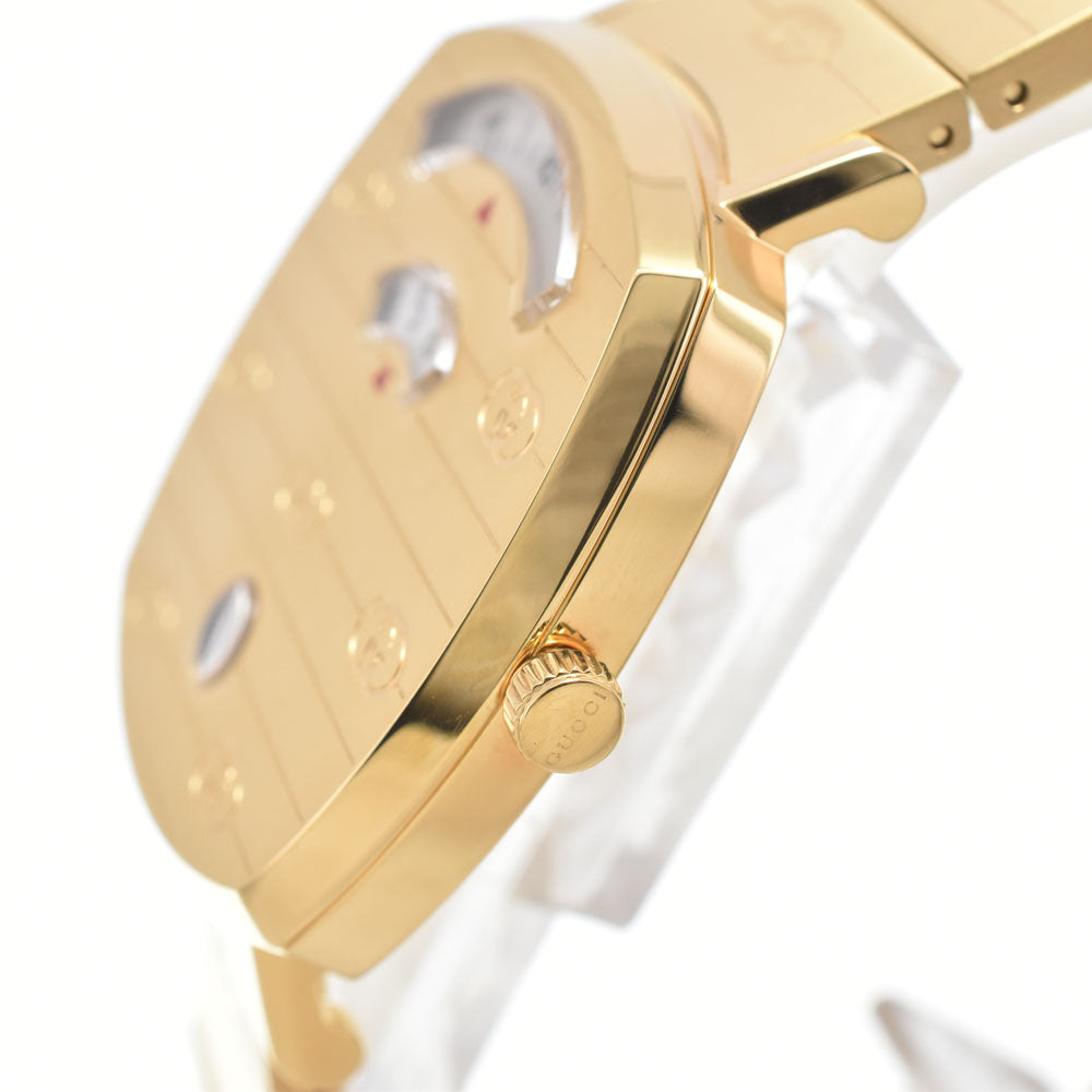 GUCCI grip YA157403 Date white Dial Quartz Unisex
 Watch K#150822