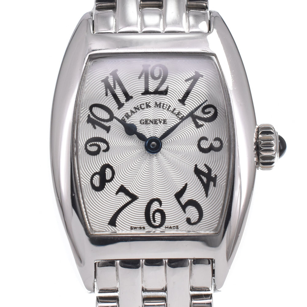 with paper FRANCK MULLER Tono Curvex Petit 2502QZ AC Silver Dial Quartz Ladies
 Watch K#150823