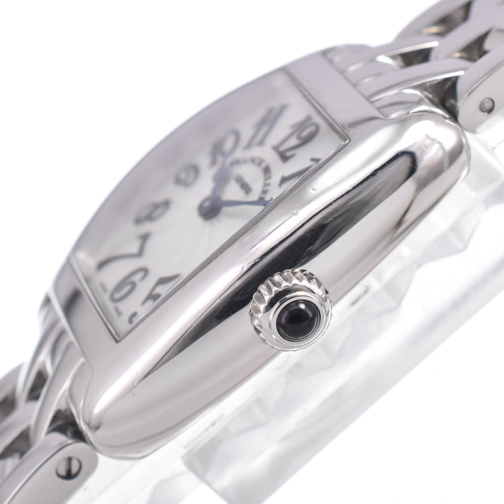 with paper FRANCK MULLER Tono Curvex Petit 2502QZ AC Silver Dial Quartz Ladies
 Watch K#150823