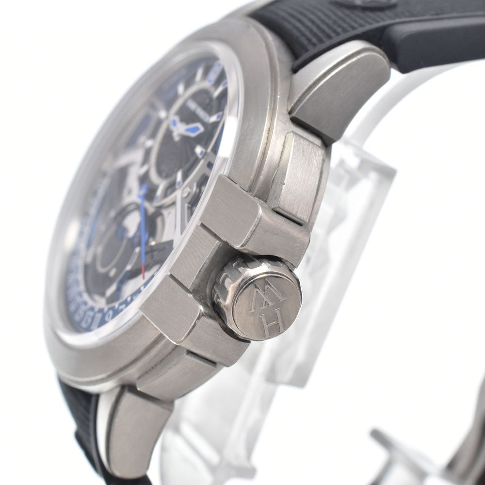 with paper HARRY WINSTON Ocean Project OCEAMP42ZZ001 Blue / skeleton Dial Automatic Men's
 Watch L#150825