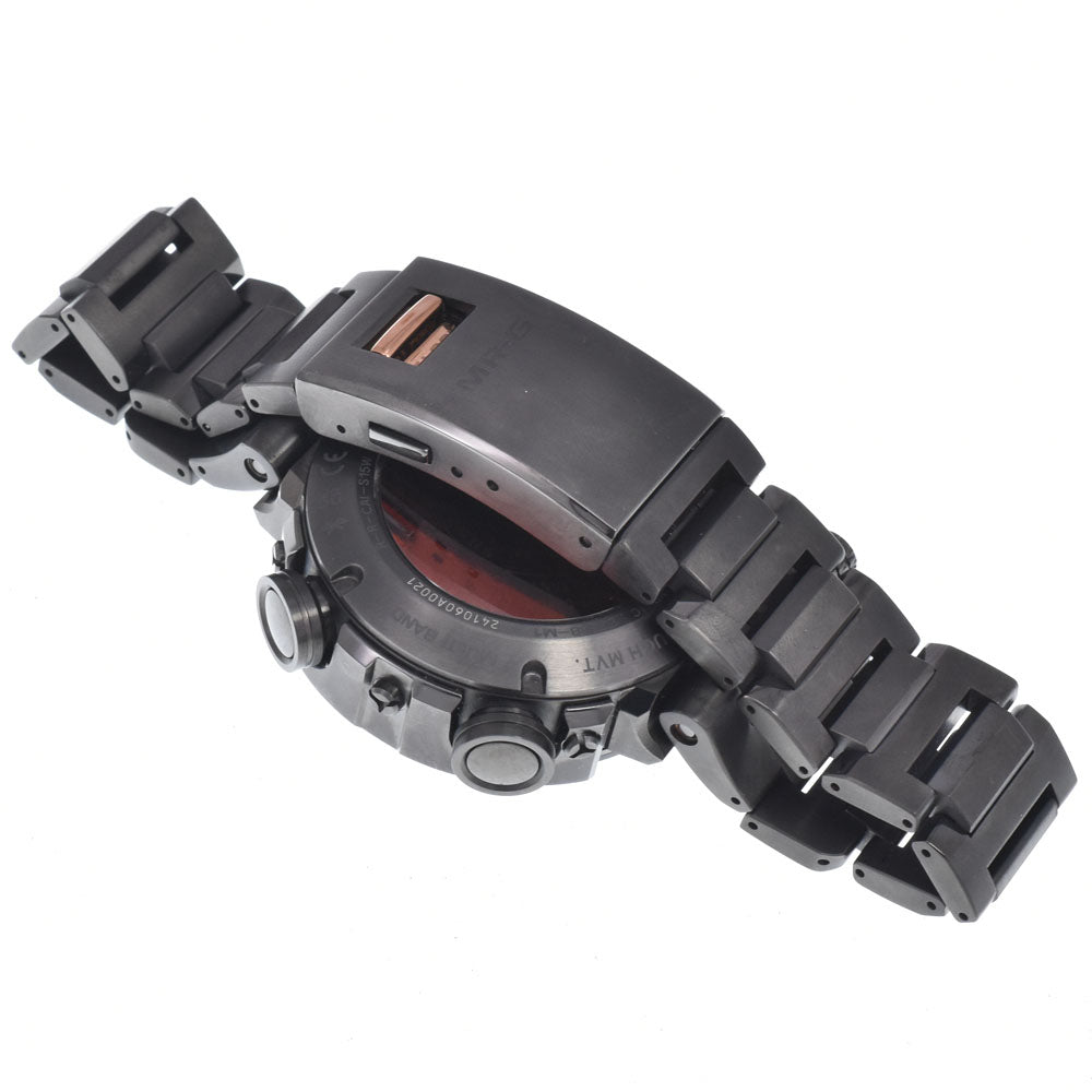 with paper CASIO G-SHOCK MR-G Frogman MRG-BF1000B-1AJR black Dial Radio Sync Solar Men's
 Watch M#150832