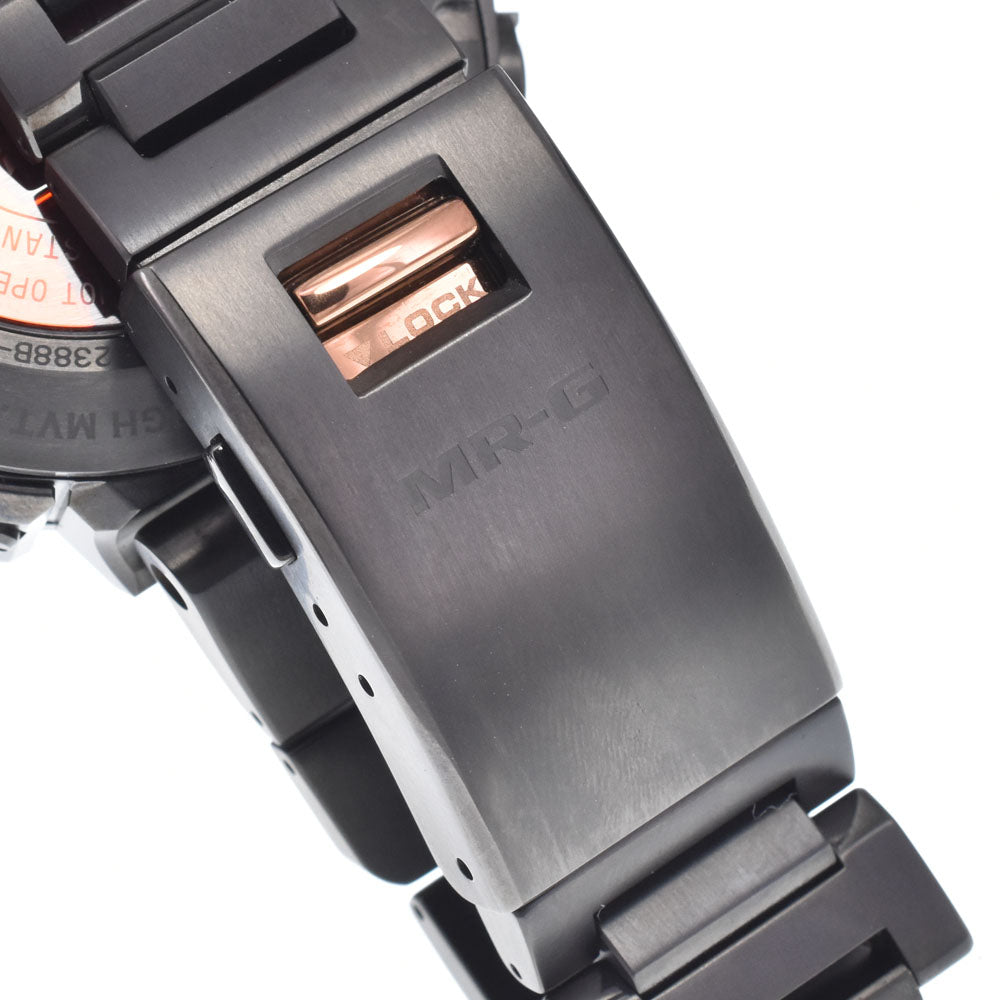 with paper CASIO G-SHOCK MR-G Frogman MRG-BF1000B-1AJR black Dial Radio Sync Solar Men's
 Watch M#150832