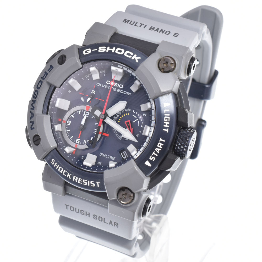 CASIO G-SHOCK Frogman Royal Navy Collaboration GWF-A1000RN-8AJR gray Dial Radio Sync Solar Men's
 Watch M#150833