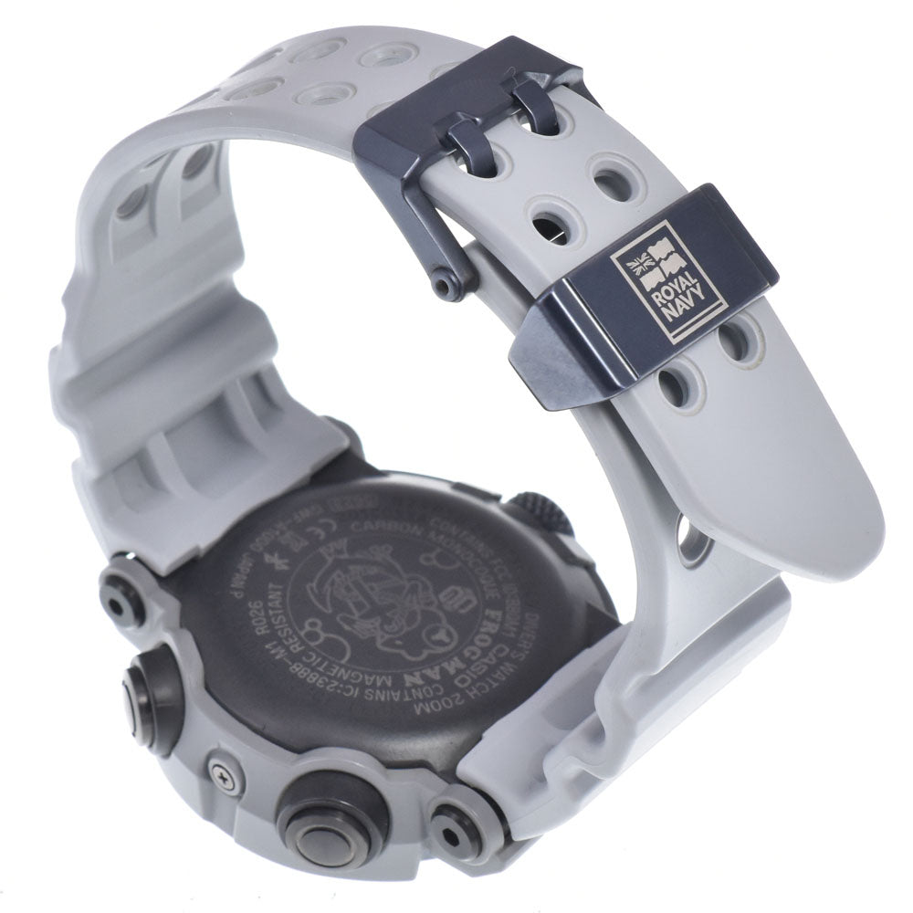 CASIO G-SHOCK Frogman Royal Navy Collaboration GWF-A1000RN-8AJR gray Dial Radio Sync Solar Men's
 Watch M#150833