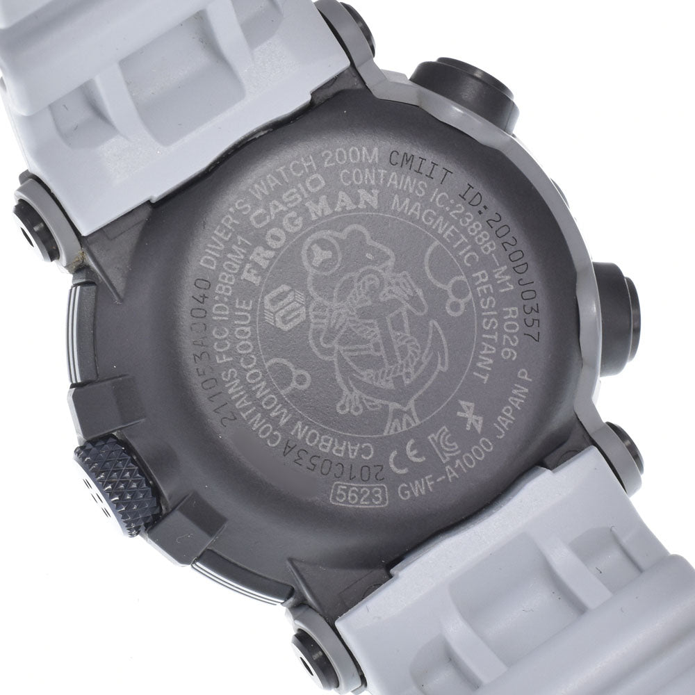 CASIO G-SHOCK Frogman Royal Navy Collaboration GWF-A1000RN-8AJR gray Dial Radio Sync Solar Men's
 Watch M#150833