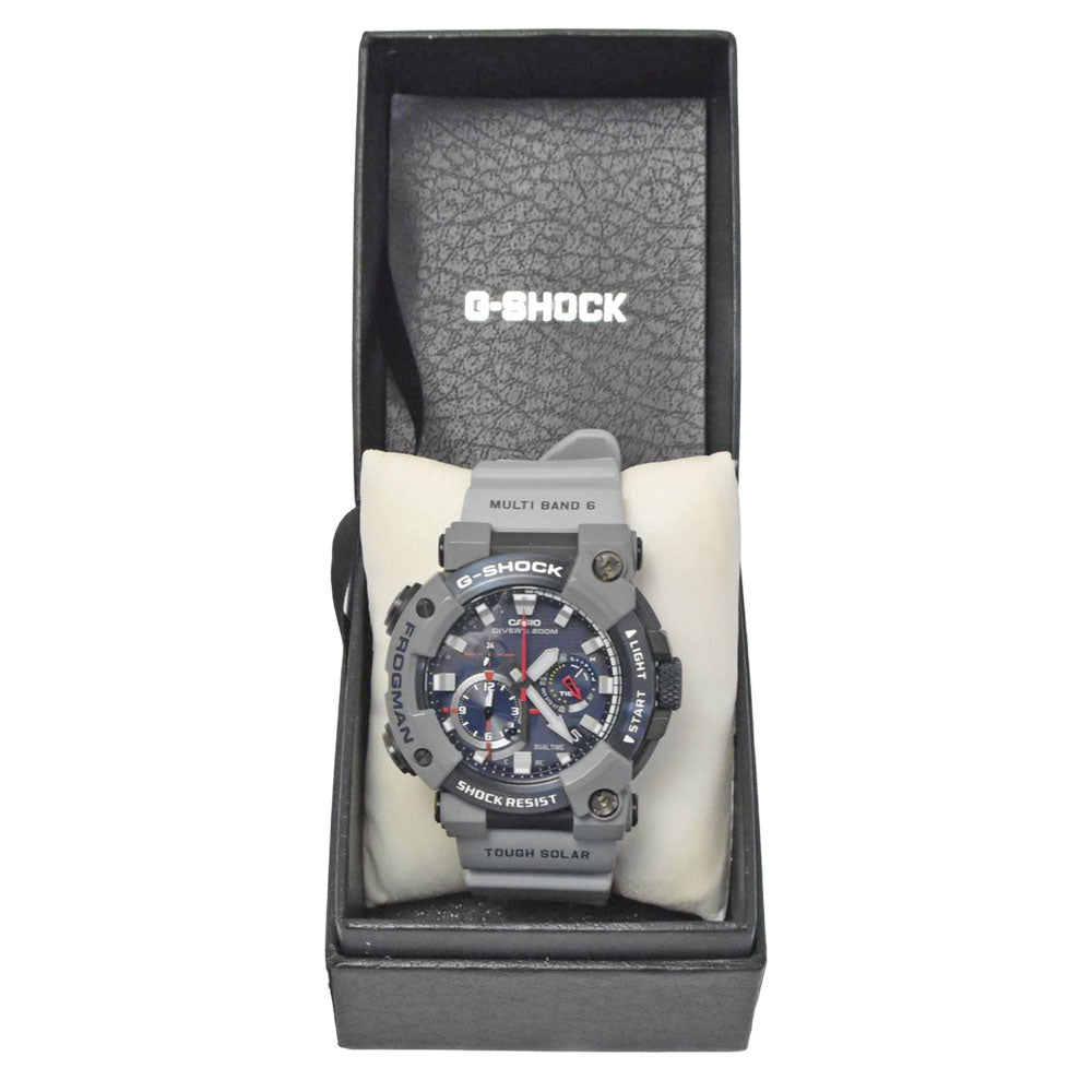 CASIO G-SHOCK Frogman Royal Navy Collaboration GWF-A1000RN-8AJR gray Dial Radio Sync Solar Men's
 Watch M#150833