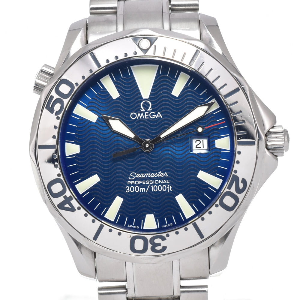 OMEGA Seamaster Professional 300M 2265.80 blue Dial Quartz Men's
 Watch N#150840