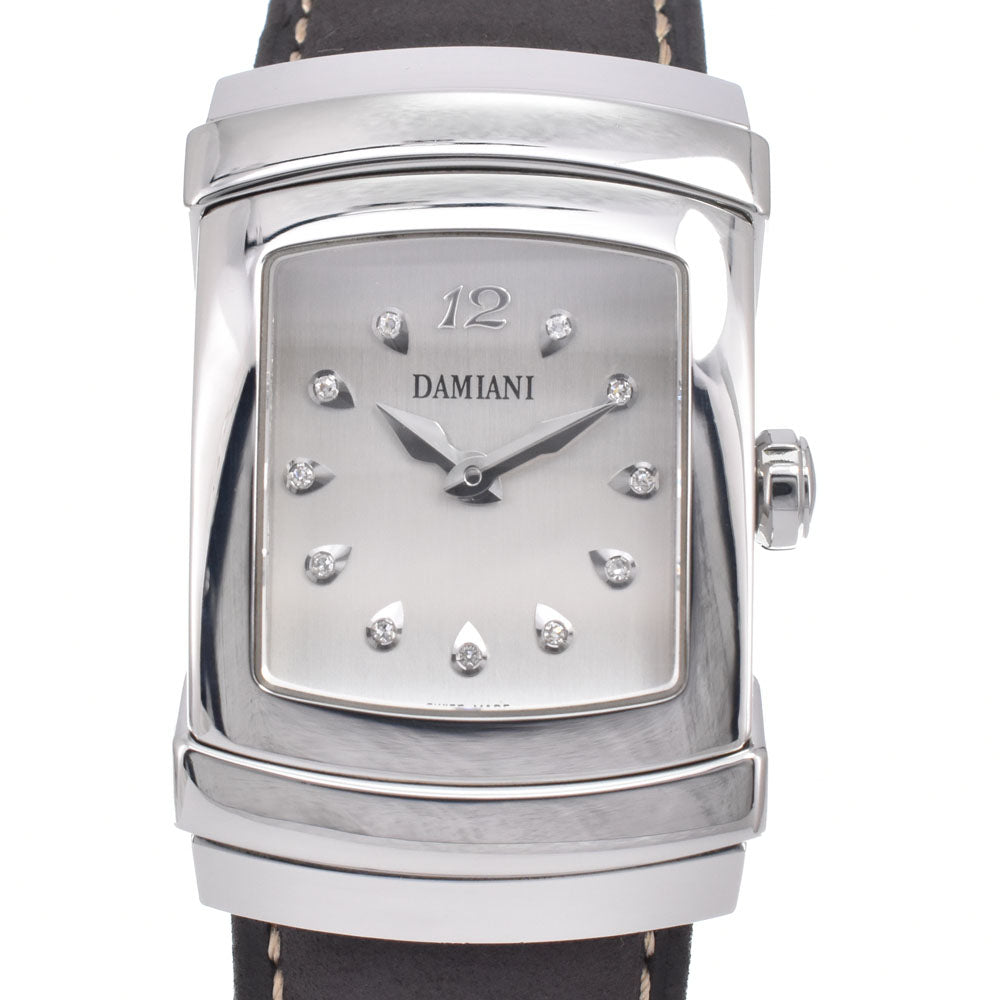 Damiani ego DU002 ACBA 11P Diamond Silver Dial Quartz Unisex
 Watch M#150841
