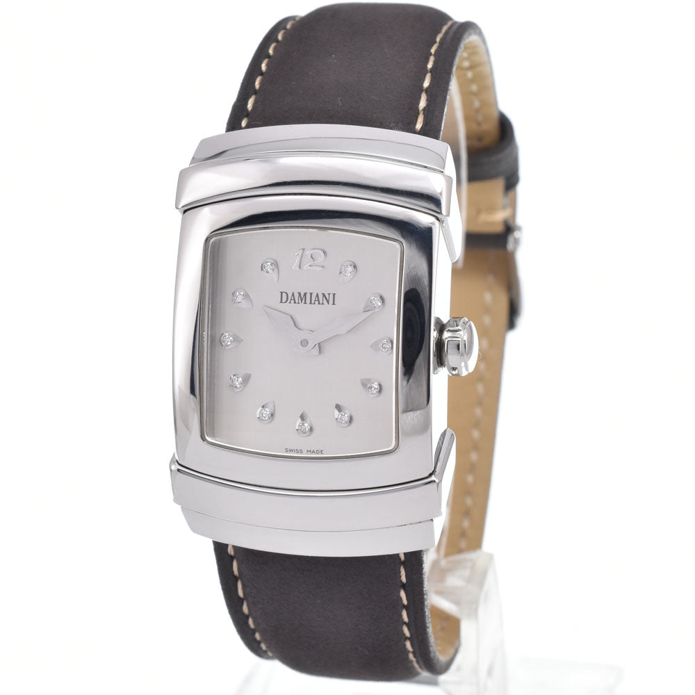 Damiani ego DU002 ACBA 11P Diamond Silver Dial Quartz Unisex
 Watch M#150841