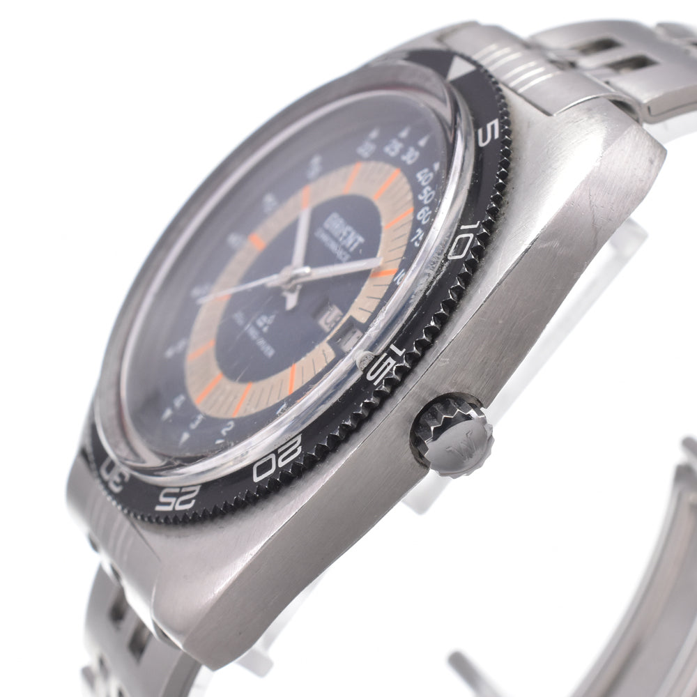 ORIENT Chrono Ace King Diver CB.429-16240 vintage black Dial Automatic Men's
 Watch N#150842