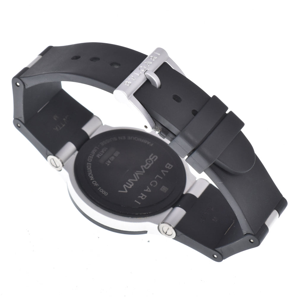 BVLGARI aluminum BB40AT/103703 Hajime Sorayama Limited Edition Silver Dial Automatic Men's
 Watch L#150843