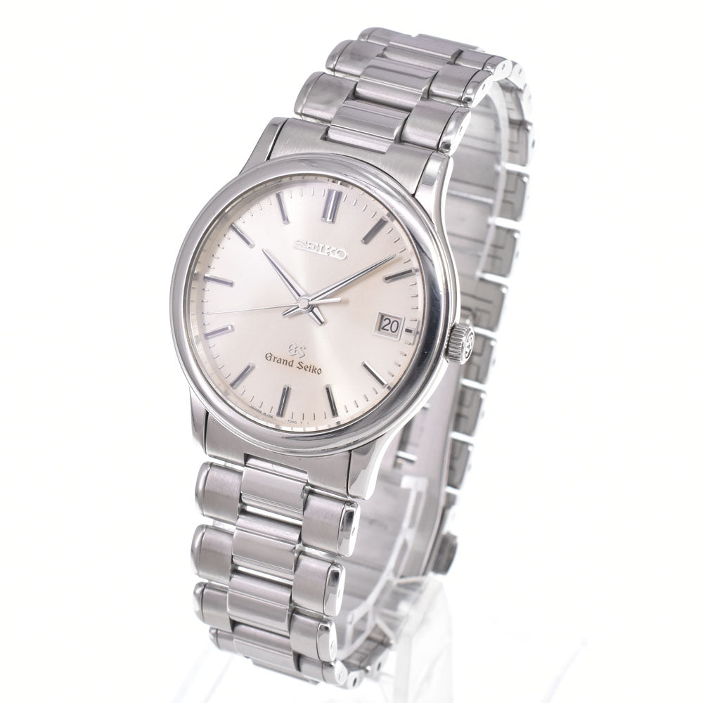 with paper SEIKO Grand Seiko SBGF013/8J56-7000 Date Silver Dial Quartz Men's
 Watch N#150855