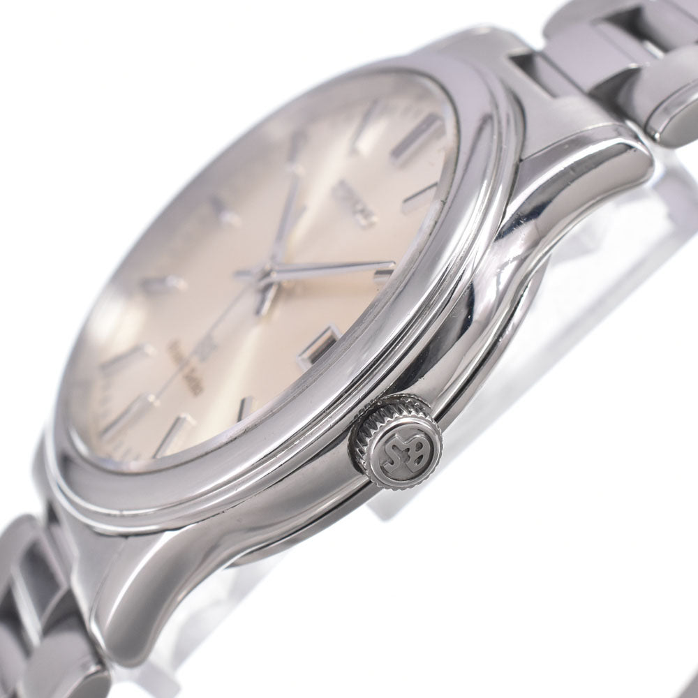 with paper SEIKO Grand Seiko SBGF013/8J56-7000 Date Silver Dial Quartz Men's
 Watch N#150855
