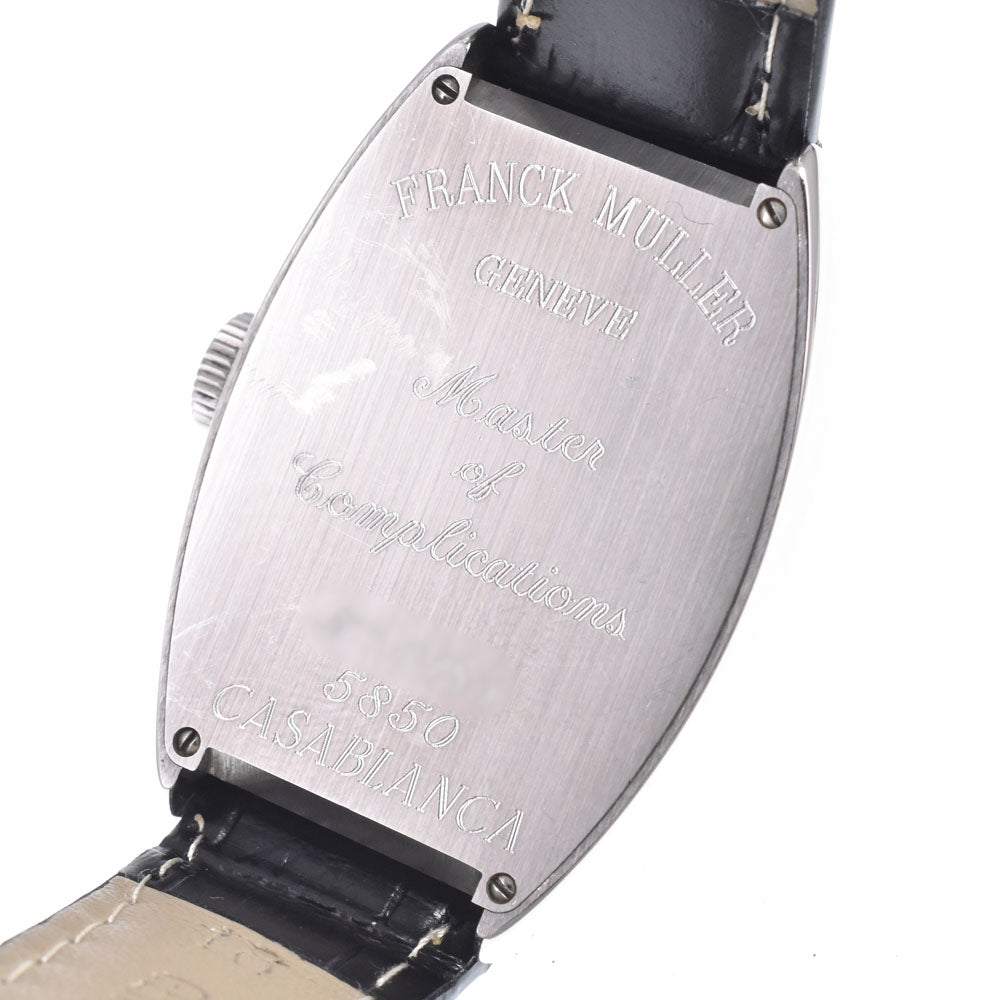 with paper FRANCK MULLER Tono Carbex Casablanca 5850 black Dial Automatic Men's
 Watch L#150856
