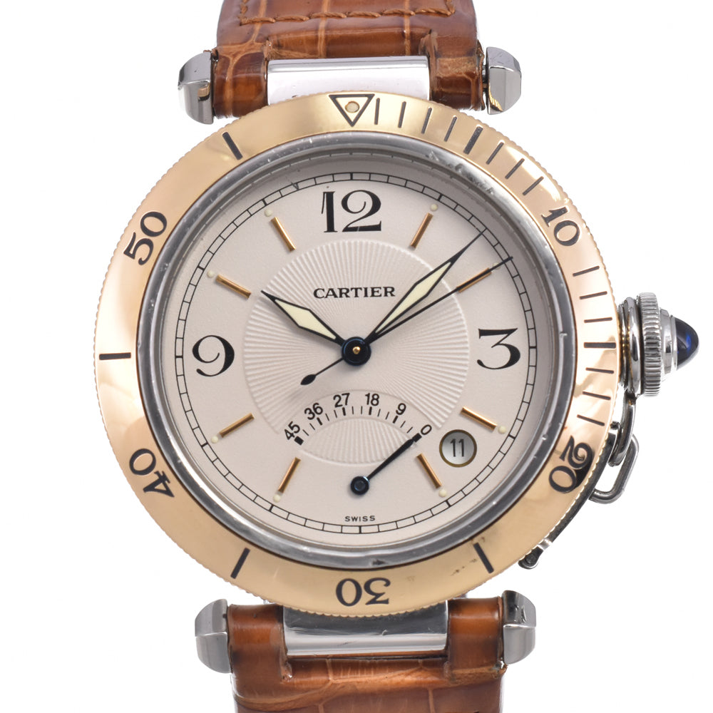 CARTIER Pasha W3101255 Ivory Dial Automatic Men's
 Watch N#150857