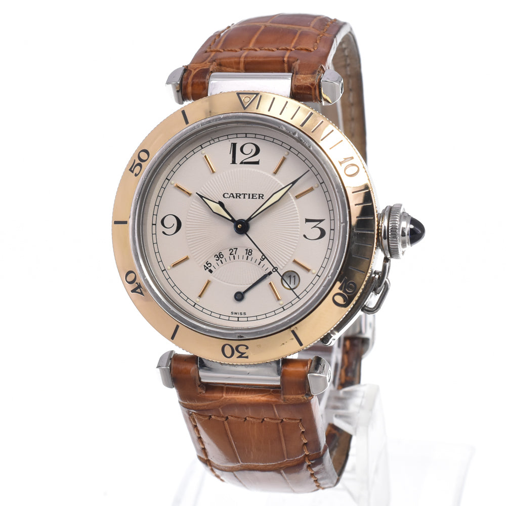 CARTIER Pasha W3101255 Ivory Dial Automatic Men's
 Watch N#150857