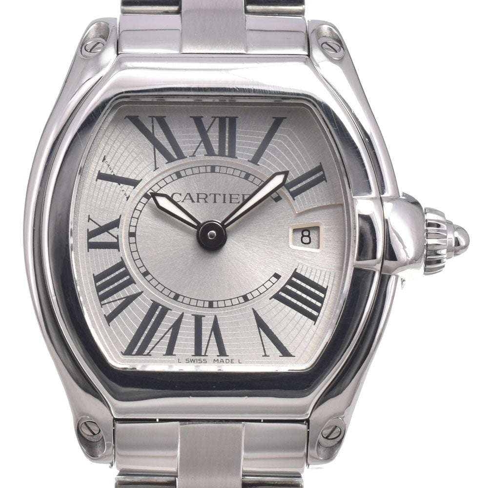 CARTIER Roadster SM W62016V3 Silver Dial Quartz Ladies
 Watch M#150860