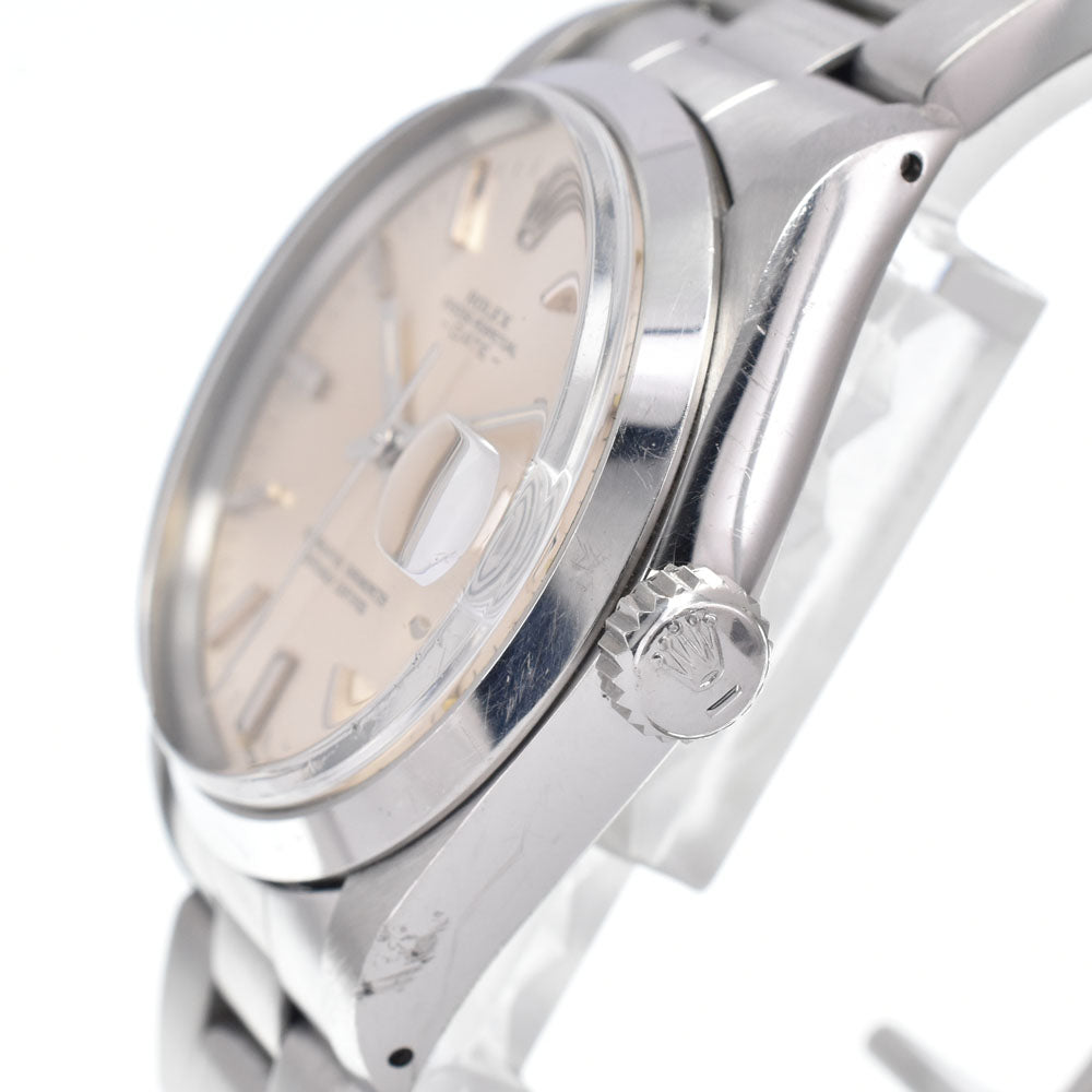 ROLEX Oyster perpetual date 1500 vintage Date Cal.1570 Silver Dial Automatic Men's
 Watch M#150862