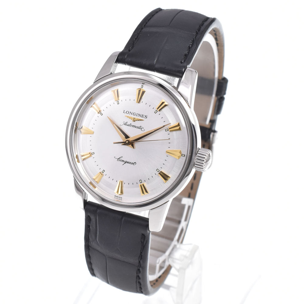 LONGINES Conquest Heritage L1.611.4.70.4 Silver Dial Automatic Men's
 Watch K#150864