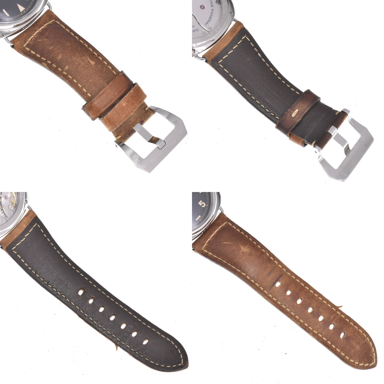 with paper PANERAI Radio meal PAM00424 black Dial Hand Winding Men's
 Watch K#150866