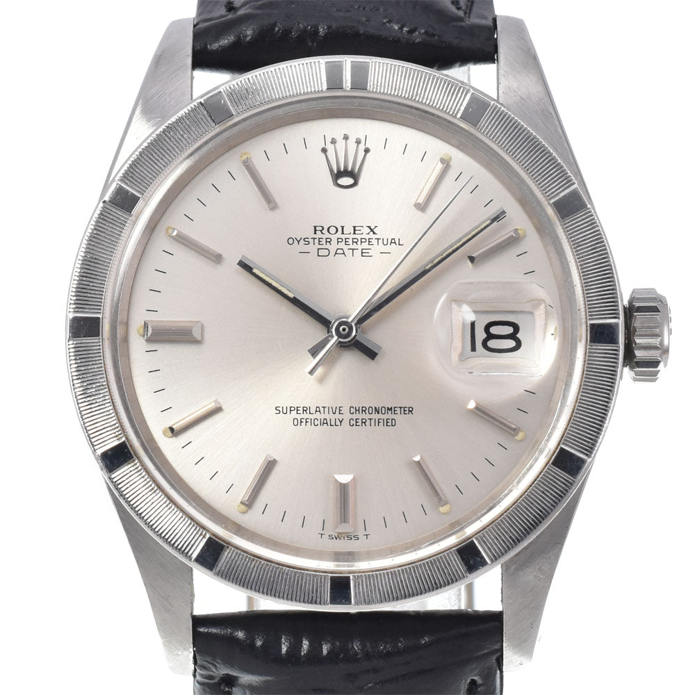 ROLEX Oyster perpetual date 1501 vintage Date Silver Dial Automatic Men's
 Watch M#150871