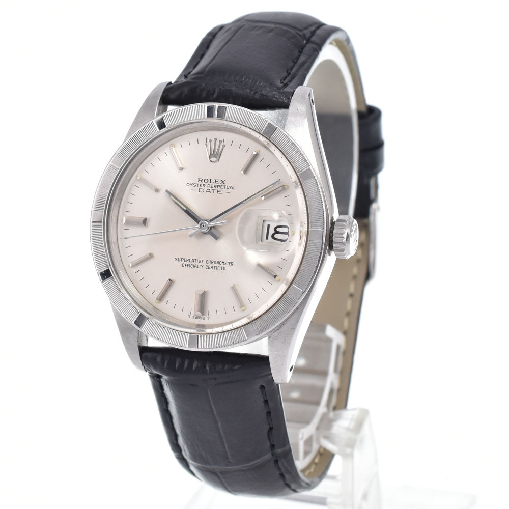 ROLEX Oyster perpetual date 1501 vintage Date Silver Dial Automatic Men's
 Watch M#150871