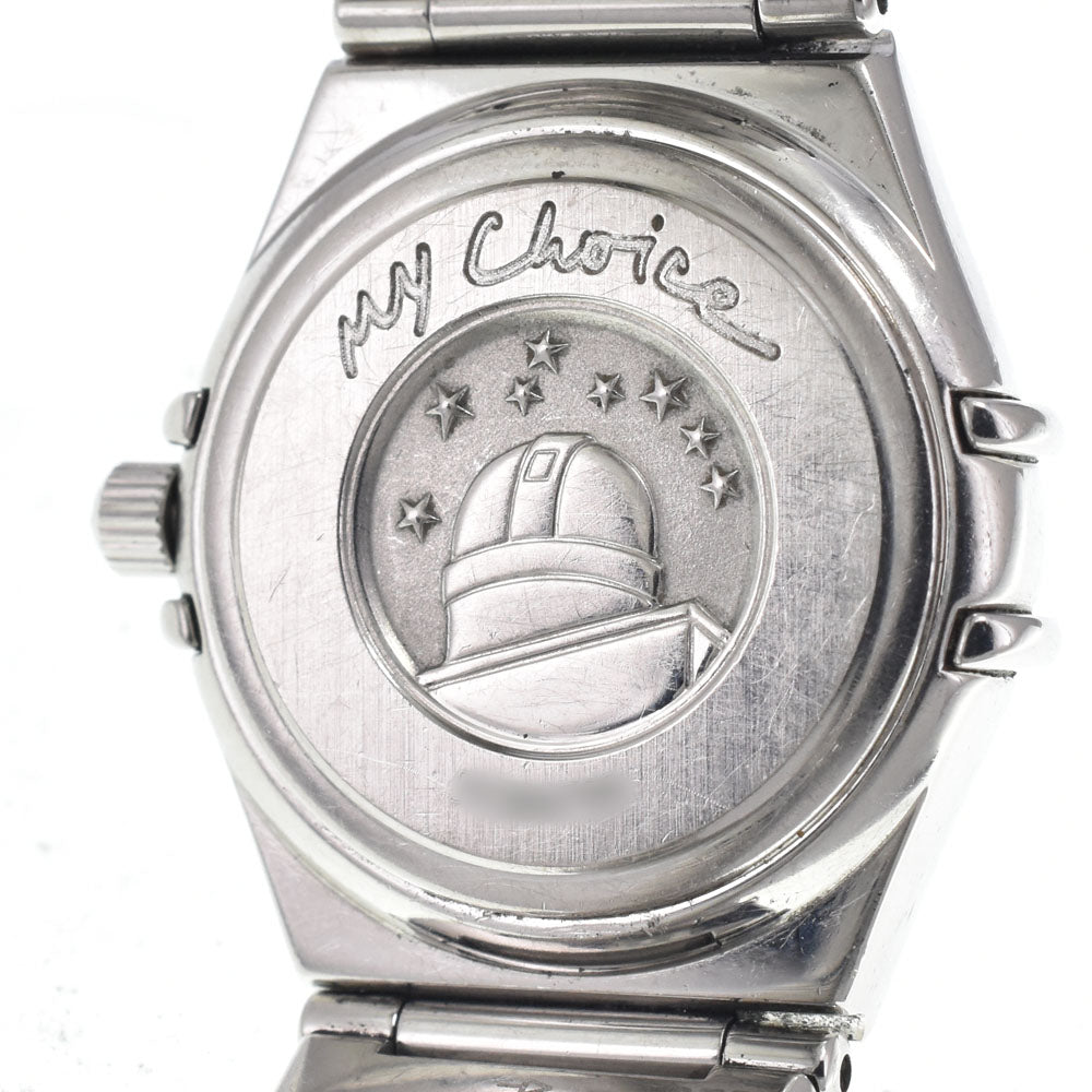 with paper OMEGA Constellation Mini My Choice 1566.76 12P diamond White shell Dial Quartz Ladies
 Watch M#150875