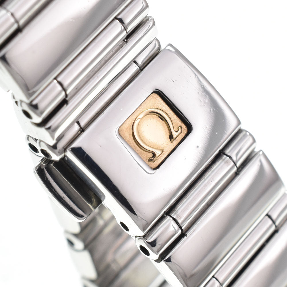with paper OMEGA Constellation Mini My Choice 1566.76 12P diamond White shell Dial Quartz Ladies
 Watch M#150875